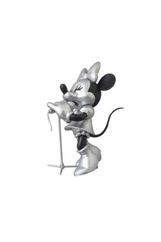 Mickey Mouse - Minnie Mouse - Roen Collection - Ultra Detail Figure - 166 - Black and Silver ver. Solo ver. (Medicom Toy)