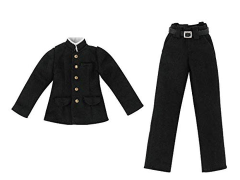 Doll Clothes - Picconeemo Costume - Gakuran Uniform Set - 1/12 - Black (Azone)