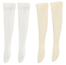 Doll Clothes - Picconeemo Costume - Pastel See-through Socks - 1/12 - A Set, White & Cream (Azone)