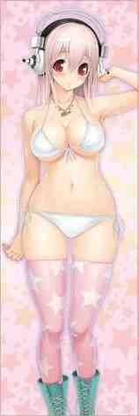 SoniComi (Super Sonico) - Sonico - Dakimakura Cover - GAMERS Storefront Limited Edition