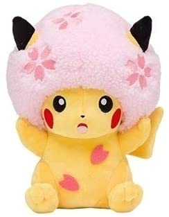 Pokemon - Sakura Afro Pikachu Plushie - Pokemon Cafe Nihombashi Exclusive (Pokemon Center)