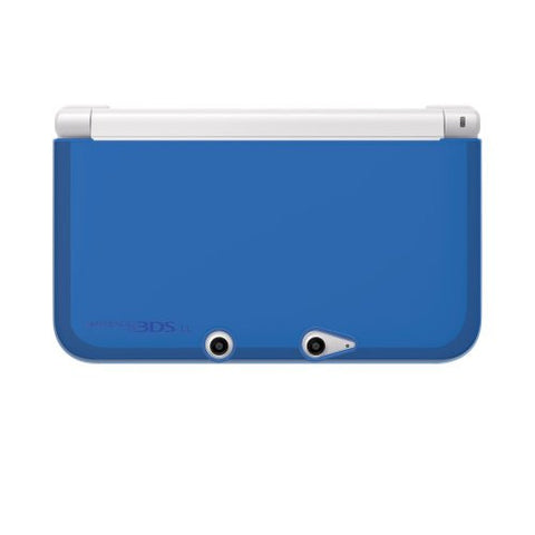 TPU Yawakata Cover for 3DS LL (Clear Blue)