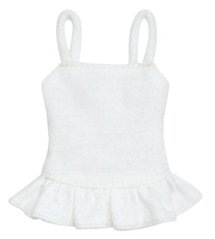 Doll Clothes - Pureneemo Original Costume - PureNeemo S Size Costume - Frill Camisole - 1/6 - White (Azone)