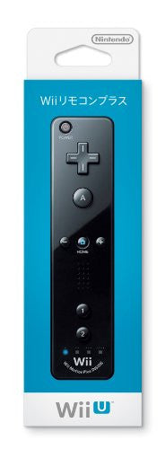 Wii Remote Plus Control (Black) - Solaris Japan