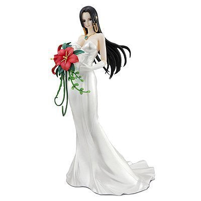 One Piece - Boa Hancock - Portrait Of Pirates Limited Edition - Excellent Model - 1/8 - Wedding Ver. (MegaHouse)
