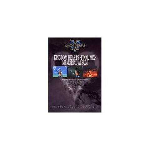 Kingdom Hearts Final Mix Memorial Album Book/ Ps2