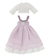 Doll Clothes - Picconeemo Costume - Lace Cut and Sewn & Natural Jumper Dress Set - 1/12 - Lavender (Azone)