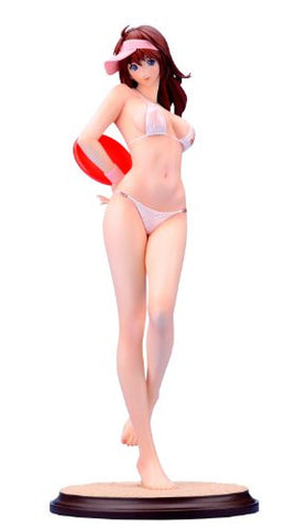 Original Yasumi-chan Series - Holiday - 1/5 - Swimsuit ver. White ver. ~on the Beach~ refined ver. (Kurushima)