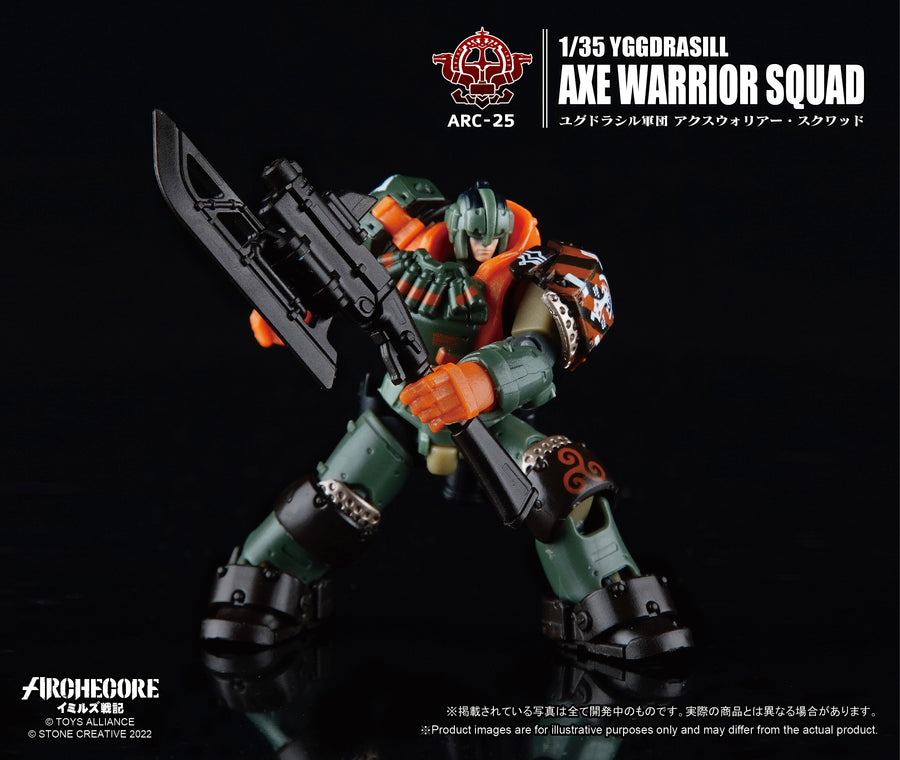 ARC-24 ARCHECORE - Saga of Ymirus Yggdrasill - Axe Warrior Squad - 1/35 (Toys Alliance Limited)