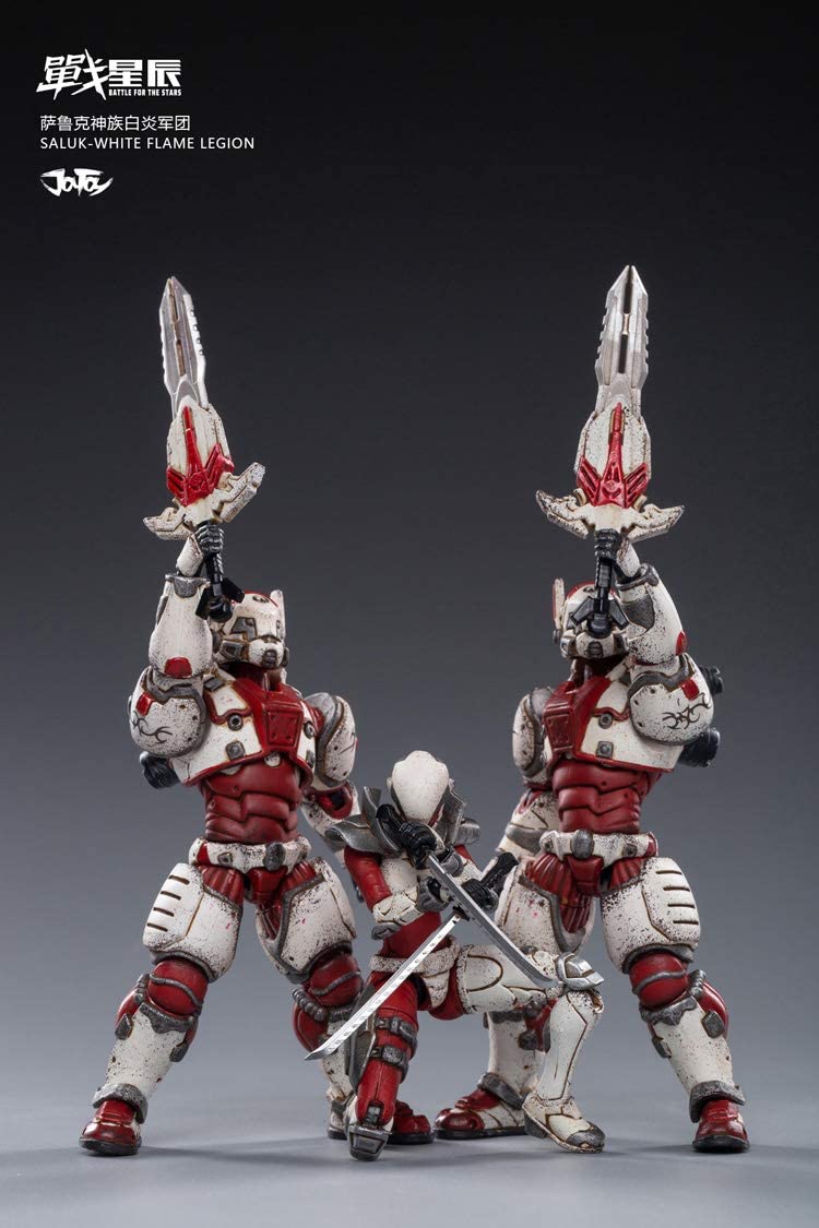 1/18 Saluk White Flame Legion 3pk