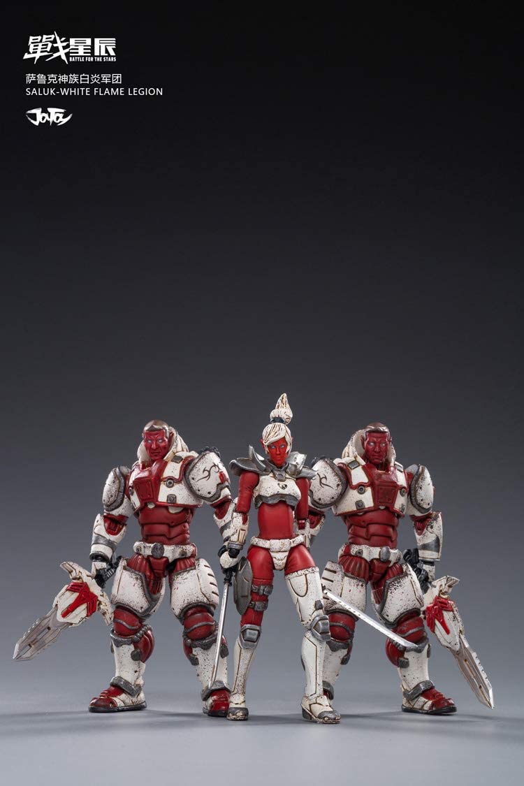 1/18 Saluk White Flame Legion 3pk