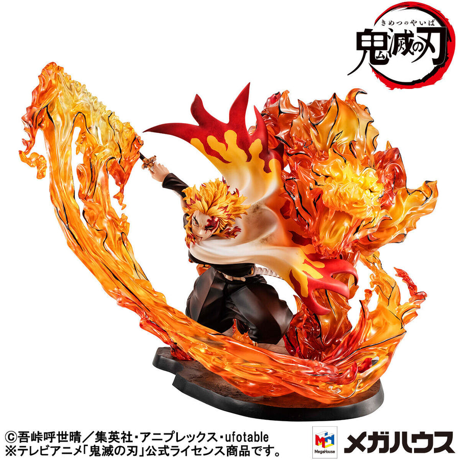 Kimetsu no Yaiba - Rengoku Kyoujurou - Precious G.E.M. - Flame Breathing Form: Flame Tiger (MegaHouse) [Shop Exclusive]