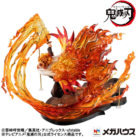 Kimetsu no Yaiba - Rengoku Kyoujurou - Precious G.E.M. - Flame Breathing Form: Flame Tiger (MegaHouse) [Shop Exclusive]