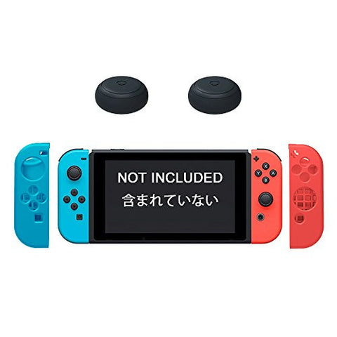 Nintendo Switch - Soft Type Cover - Neon-Blue/Neon-Red