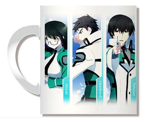 Mahouka Koukou no Rettousei - Chiba Erika - Saijou Leonhard - Shiba Miyuki - Shiba Tatsuya - Shibata Mizuki - Yoshida Mikihiko - Mug B (Penguin Parade)