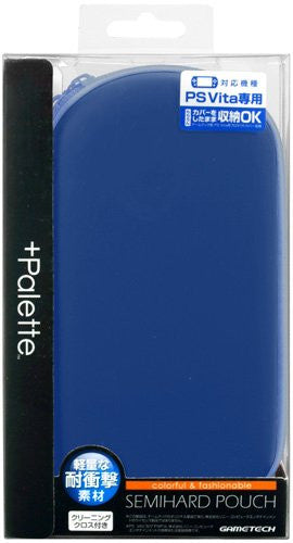 +Palette Semi Hard Pouch for PS Vita (Sapphire Blue)