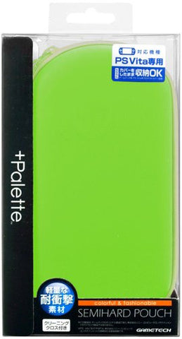 +Palette Semi Hard Pouch for PS Vita (Lime Green)