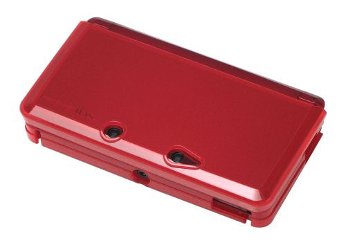 TPU Body Cover 3DS (clear red)