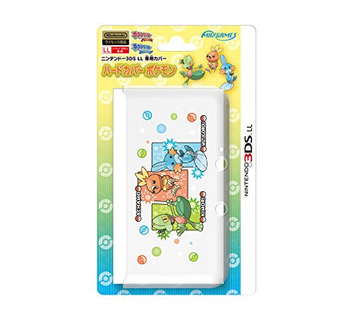Pokemon Hard Cover for 3DS LL (Treecko Torchic Mudkip) - Solaris Japan