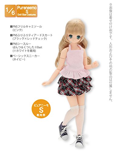 Doll Clothes - Pureneemo Original Costume - PureNeemo S Size Costume - Frill Camisole - 1/6 - Pink (Azone)