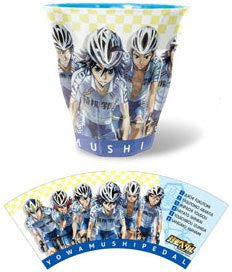 Yowamushi Pedal - Fukutomi Juichi - Arakita Yasutomo - Toudou Jinpachi - Shinkai Hayato - Izumida Touichirou - Manami Sangaku - Cup - Melamine Cup - Hakone (Hasepro)