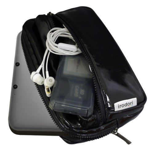 Enamel Pouch for 3DS LL (Strong Black)