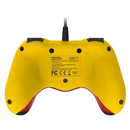 Hori Official Pokkén Tournament Controller for Wii U - Pikachu Version