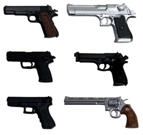 1/12 Realistic Weapon Series GUN-1 - Realistic Handgun - 1/12 (Platz)