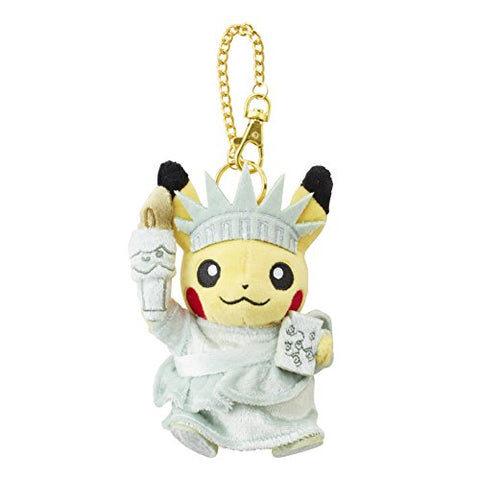 Pocket Monsters - Hitomoshi - Pikachu - Unknown - Plush Mascot - World Pikachu - American Pikachu