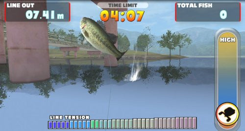 Let's Try Bass Fishing: Fish On Vita