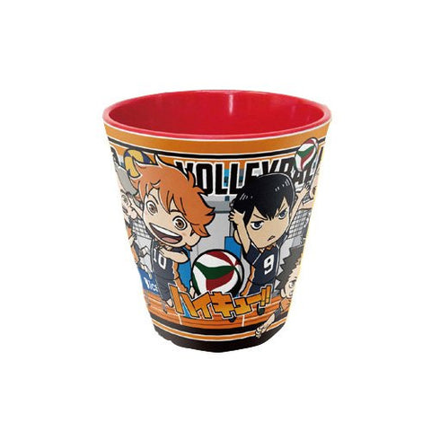 Haikyuu!! - Hinata Shouyou - Kageyama Tobio - Nishinoya Yuu - Azumane Asahi - Tanaka Ryuunosuke - Sugawara Koushi - Tsukishima Kei - Sawamura Daichi - Yamaguchi Tadashi - Cup - Melamine Cup - SD (Morimoto Sangyou)