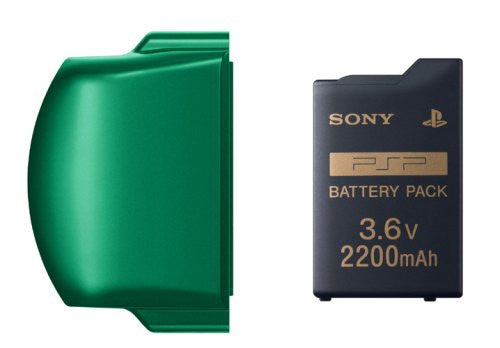 PSP PlayStation Portable Battery Pack (2200mAh) (Spirited Green)