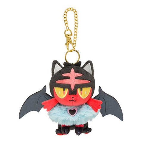 Pocket Monsters - Nyabby - Mascot Key Chain - Plush Mascot - Pokémon Halloween Time