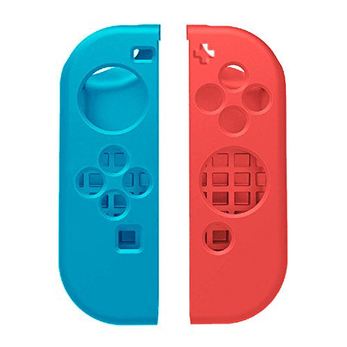 Nintendo Switch - Soft Type Cover - Neon-Blue/Neon-Red