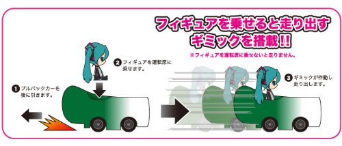 Hatsune Miku - Nendoroid Plus - Pull-back Car