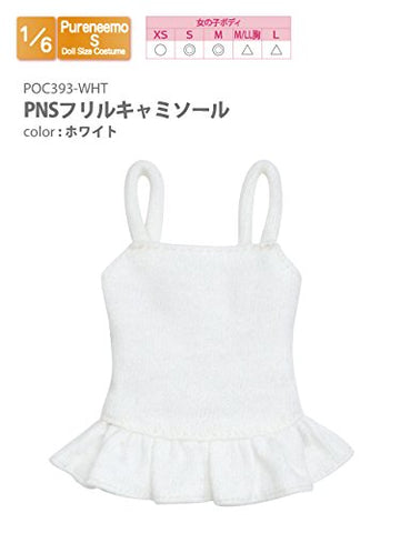 Doll Clothes - Pureneemo Original Costume - PureNeemo S Size Costume - Frill Camisole - 1/6 - White (Azone)