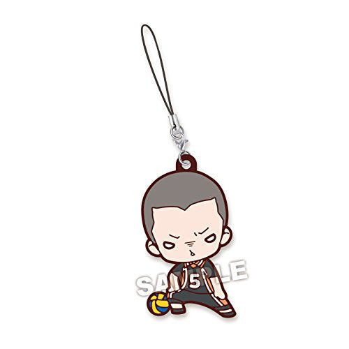 Haikyuu!! - Nitotan - Karasuno High School Uniform - Rubber Keychain - Box (10 random Keychains)