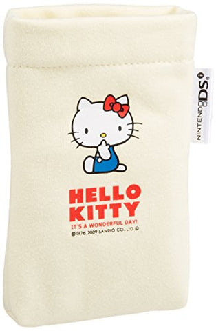Hello Kitty Slim Pouch III DSi (White)