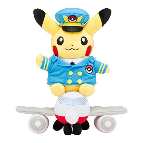Pocket Monsters - Pikachu - Pokécen Plush - Plane ver.