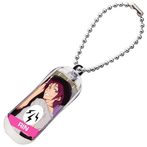 Free! - Matsuoka Rin - Keyholder - Static Electricity Removal Keyholder - B・beans (ACG)
