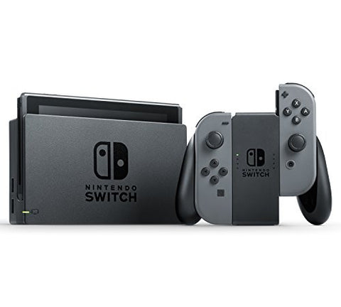 Nintendo Switch - Gray - Poach, Screen Guard, Cleaning Cloth Set