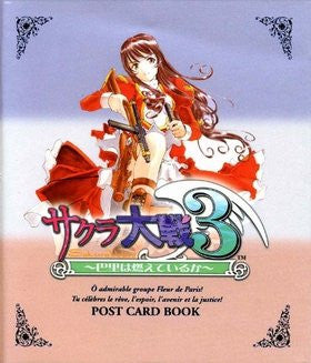 Sakura Taisen Wars 3 Bari Wa Moeteiruka Postcard Book