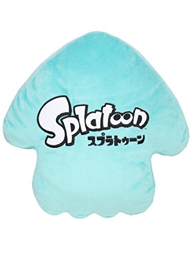 Splatoon - Inkling - Cushion - Ika no Sugata, Turquoise