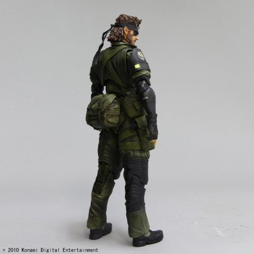 ミリタリー L GEAR SOLID SNAKE Jungle Ver. Metal Gear Solid Peace Walker Play Arts Kai Snake Action