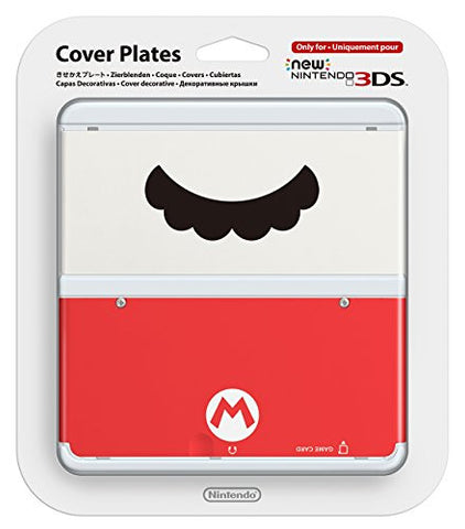 New Nintendo 3DS Cover Plates No.047 (Mario Mustache)