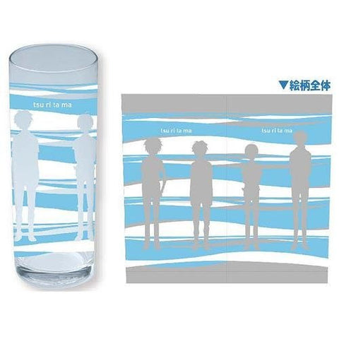 Tsuritama - Sanada Yuki - Haru - Akira Agarkar Yamada - Usami Natsuki - Glass - Slim Tumbler (Movic)