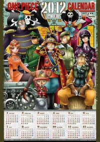 One Piece - Brook - Franky - Monkey D. Luffy - Nami - Nico Robin - Roronoa Zoro - Sanji - Tony Tony Chopper - Usopp - Wall Calendar (Ensky)