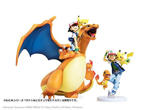 Pocket Monsters - Lizardon - Pikachu - Satoshi - G.E.M.