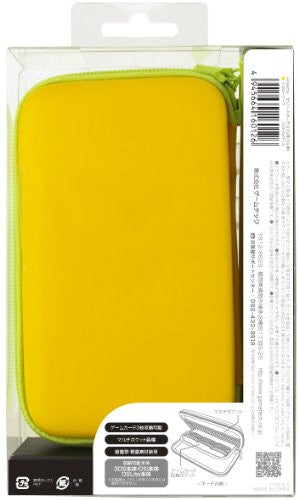 Palette Semi Hard Pouch for 3DS (Yellow Leaf)