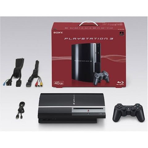 PlayStation3 Console (HDD 40GB Model) Clear Black - 110V